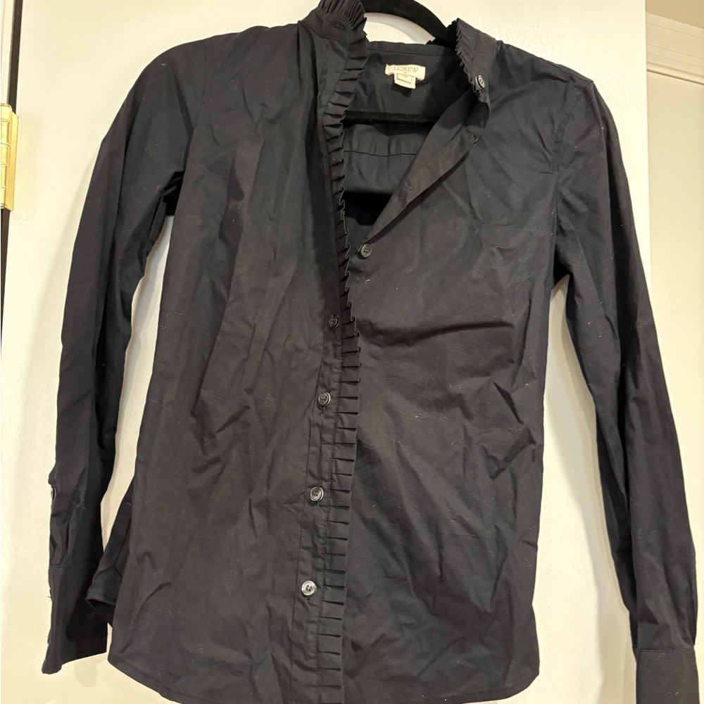 Black Button-Up Shirt